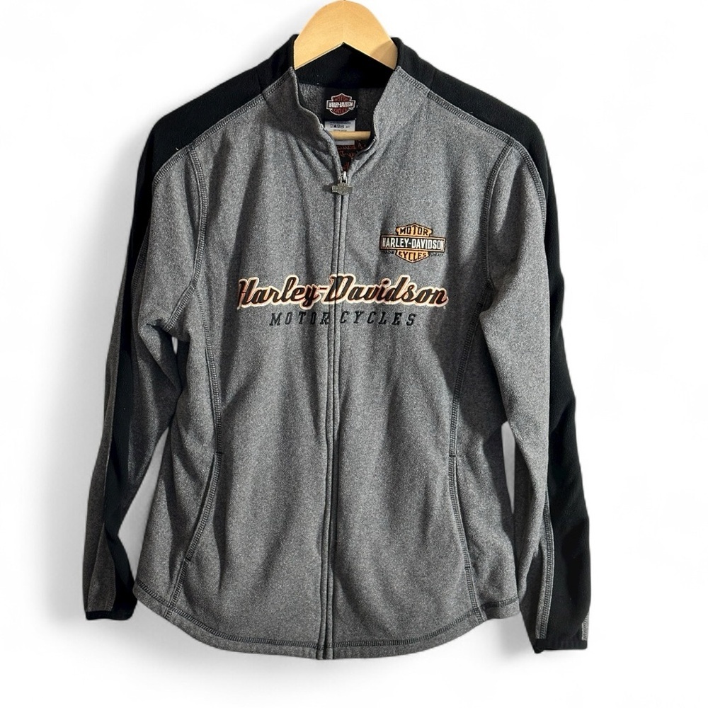 Harley-Davidson "Chester's FT Lauderdale" Women's Full Zip Fleece Jacket size M